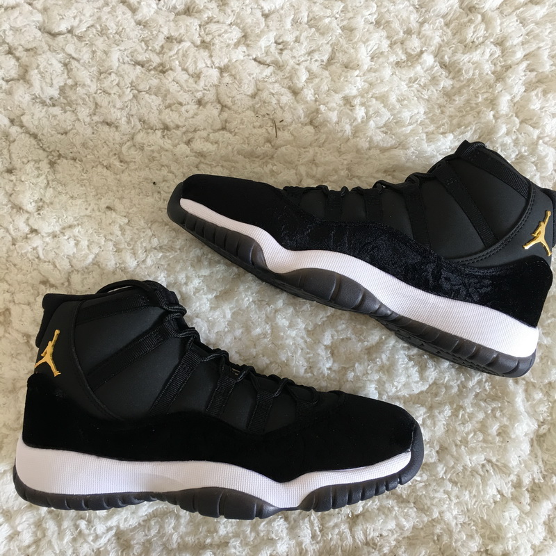 Super Max Air Jordan 11 Black Heiress GS